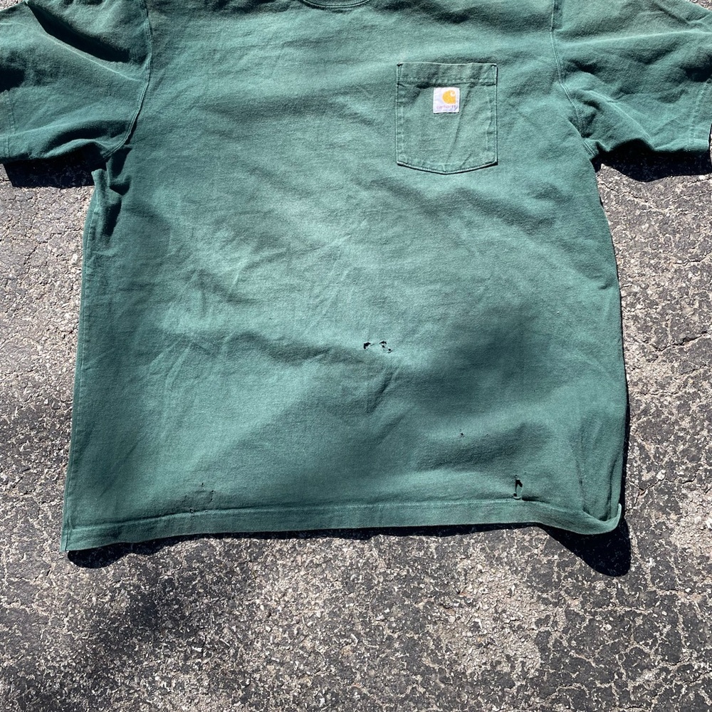 Carhartt Men's Forest Green Short Sleeve Tee